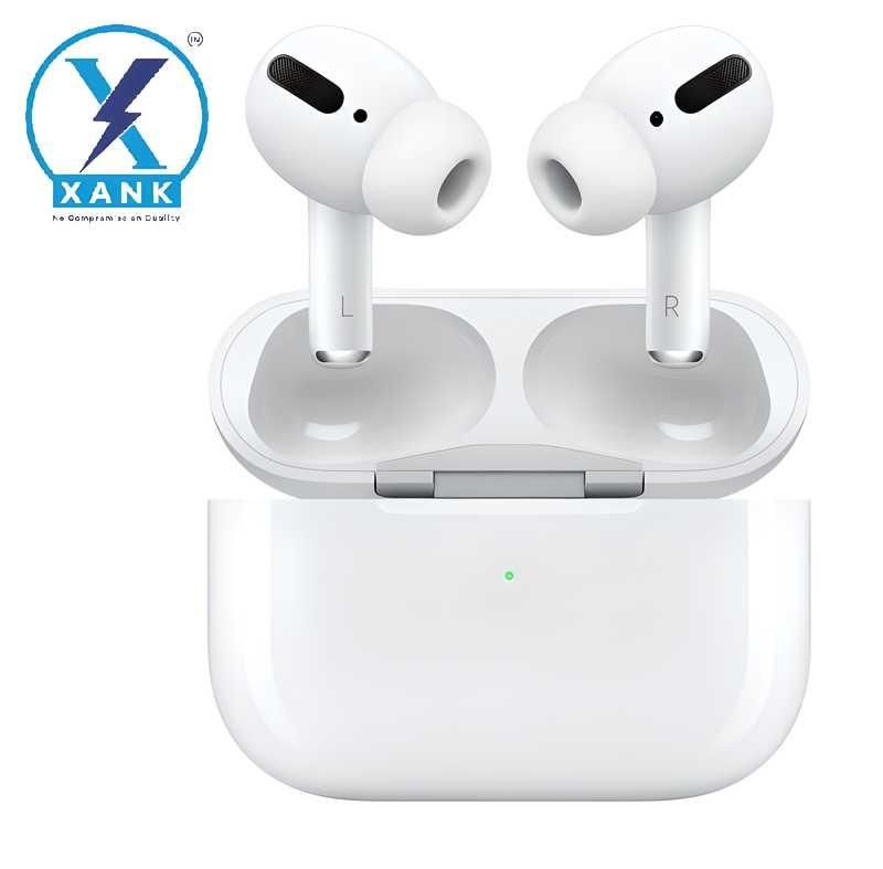 XANK Air-pods Pro True Wireless Bluetooth Headset with Wireless Charging Case | Sensor Enabled, White