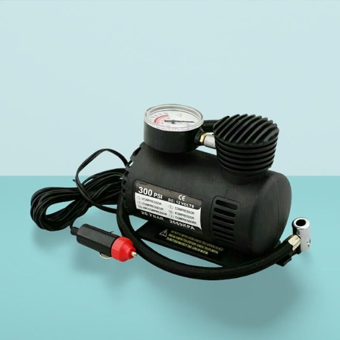 BD Air Pump - Multipurpose Useful Air Compressor / Air Pump | BD Air Pump - Multipurpose 12V Air Compressor with Built-In Dial Gauge - Daksh Store
