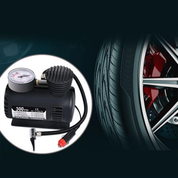 BD Air Pump - Multipurpose Useful Air Compressor / Air Pump | BD Air Pump - Multipurpose 12V Air Compressor with Built-In Dial Gauge - Daksh Store