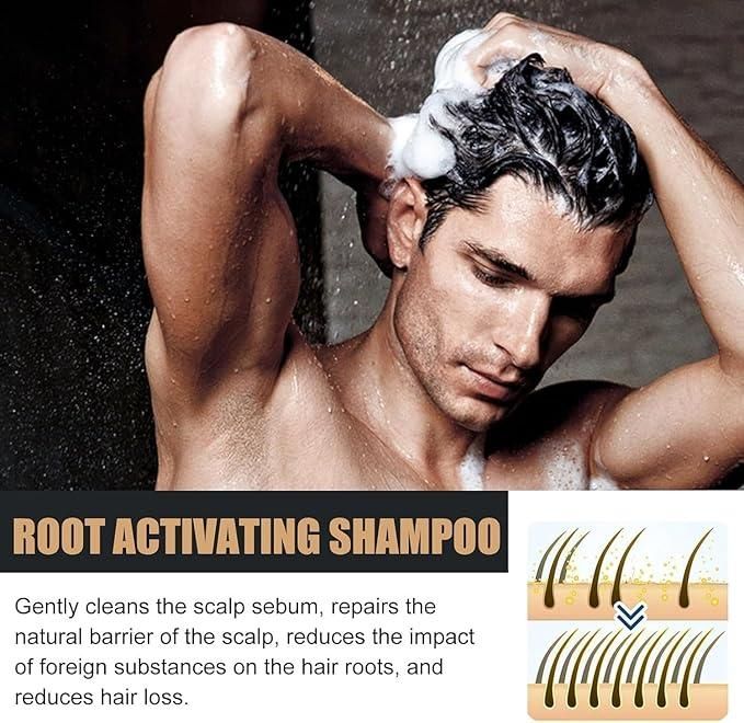 Root Activating Shampoo 100ml - Hair Growth Stimulating Shampoo for Deep Nourishment & Volume