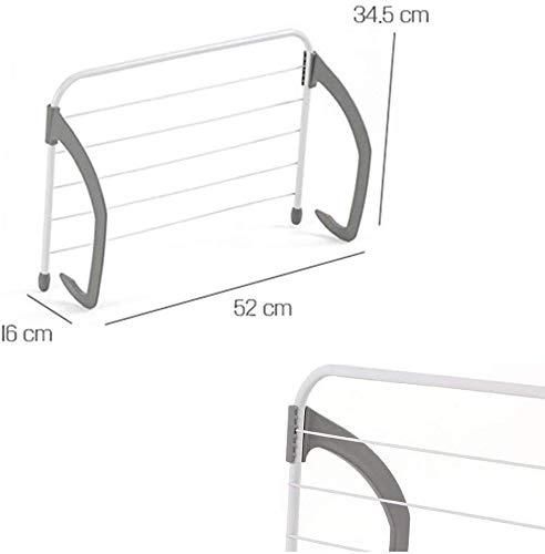 Foldable Cloth Stand - Portable Travel Hanger with Plastic/Metal Build, 52x16x34 cm, 315 gms