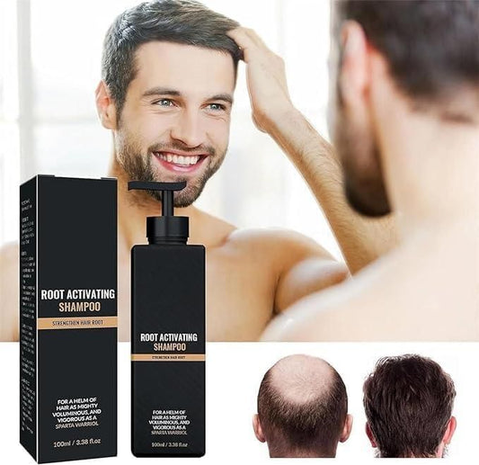 Root Activating Shampoo 100ml - Hair Growth Stimulating Shampoo for Deep Nourishment & Volume