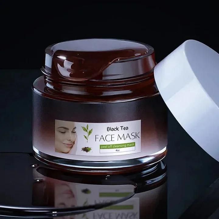 Black Tea Face Mask 100g - Anti-Acne & Dark Spot Treatment Mask for Clear, Glowing Skin