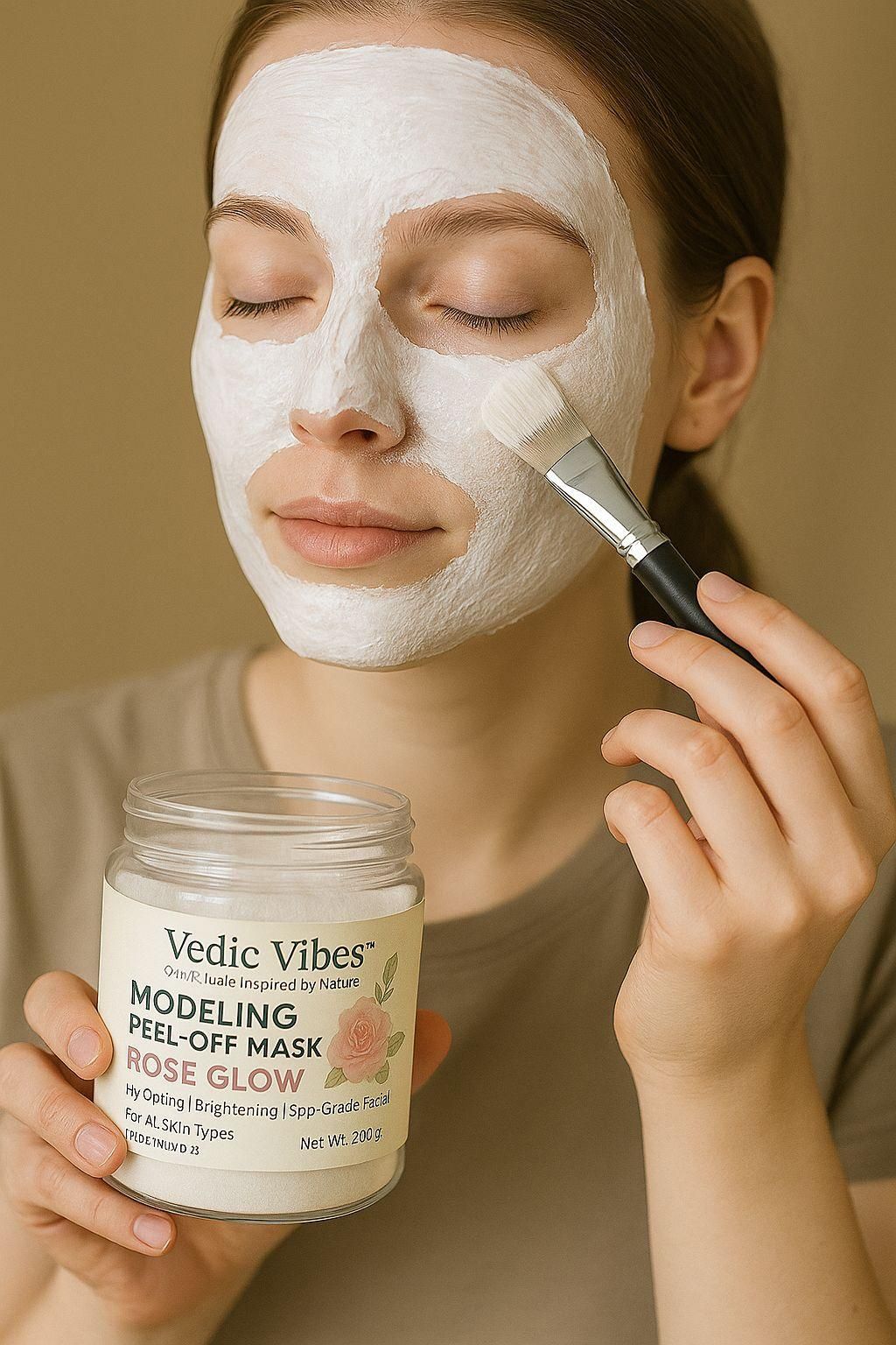 Modelling Peel Off Mask - 200gm Cream Mask for Deep Cleansing & Pore Refining, Suitable for All Skin Types