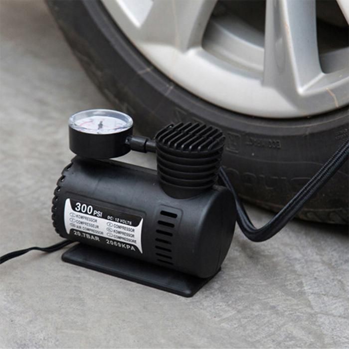 BD Air Pump - Multipurpose Useful Air Compressor / Air Pump | BD Air Pump - Multipurpose 12V Air Compressor with Built-In Dial Gauge - Daksh Store