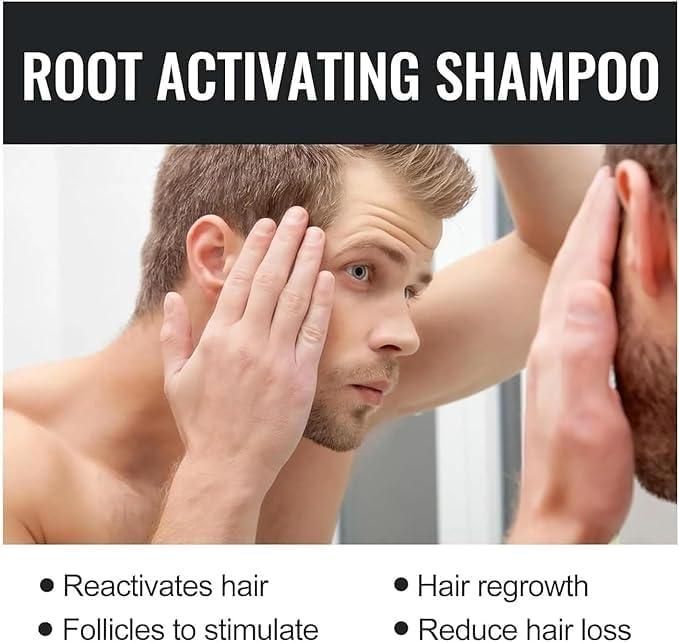 Root Activating Shampoo 100ml - Hair Growth Stimulating Shampoo for Deep Nourishment & Volume
